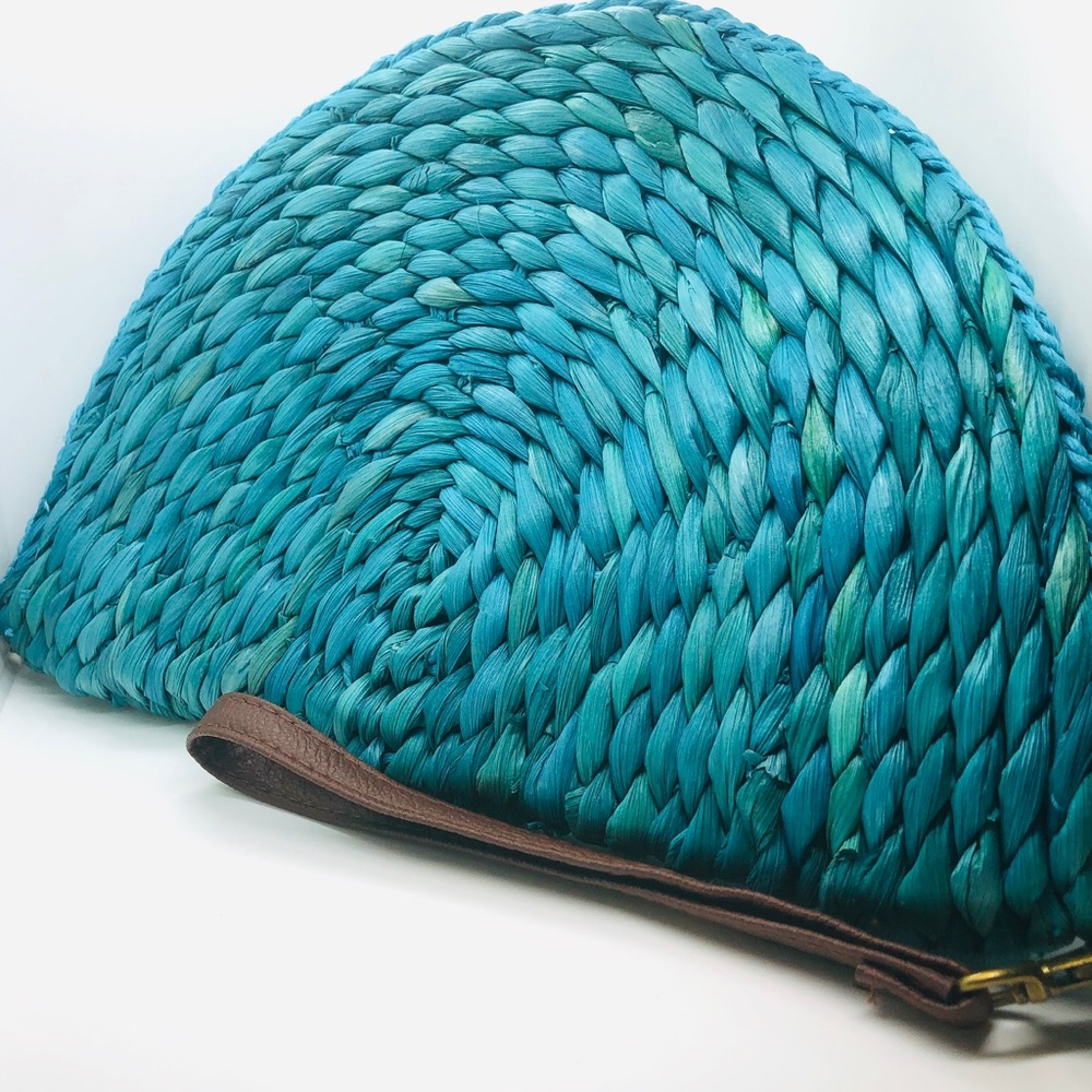Summer Straw Wristlet